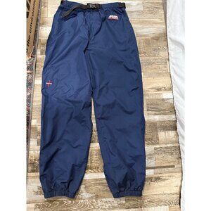 Musto Performance Breathable Navy Sailing Pants With Belted Adjustable Waist